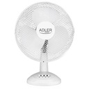 Stolný ventilátor Adler AD 7304, 45 W, biely