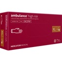 MERCATOR Ambulance High Risk XL latexové rukavice