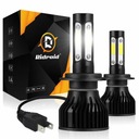 Súprava 4strannej žiarovky LED H7 Hi/