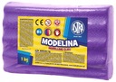 Astra modelovacia hmota 1kg fialová 304111003