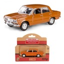 KOVOVÉ AUTO PRL FIAT 125p HNEDÝ VEĽKÝ FIAT MODEL 1:43 DAFFI 115880