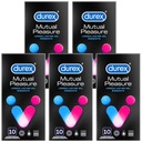 Durex MUTUAL Pleasure kondómy predlžujúce sex 50 ks vrúbkované