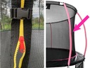 Vnútorná sieť na trampolínu Sport Max 8ft Pink