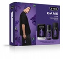 STR8 GAME darčeková sada voda po holení + deo 150 ml + gél 250 ml