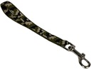 VODÍTKO PRE PSA KRÁTKE - RÚČKA CAMO PÁSKA 20 MM