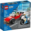 LEGO City policajná honba na motorke 60392