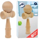 Prírodné drevené nožičky Kendama Small