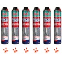 6x Akfix ThermCoat PUR Penová izolácia v spreji