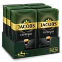 Jacobs Krönung Espresso zrnková káva 6x1kg