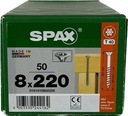 Stavebné skrutky do dreva 8 x 220 mm SPAX A`50