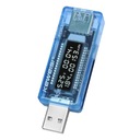 USB Tester Voltmeter 4V-30V 0-3A Indikátor Nabíjačka