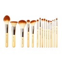 JESSUP Mature Peeled Bamboo Makeup Brush sada bambusových štetcov pre m P1