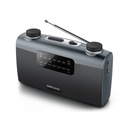 Prenosné FM/MW rádio s teleskopickou anténou Muse M-058R - Black