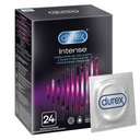 Durex Intense rebrované kondómy 24 kusov