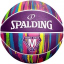 Basketbalová lopta Spalding Marble fialová 84403Z 7