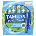 tampax pearl compak super tampóny s aplikátorom 16 ks.