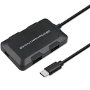 Hub adaptér USB-C 3.1 5v1 4x USB 3.0 micro USB