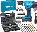 Makita DRILL 2x 1,5Ah DDF453SYE 18V PRÍSLUŠENSTVO