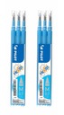 Pilot Frixion 0,7 BLUE náplne do pera 6 ks