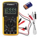 MULTIMETER DIGITÁLNY LCD UNIVERZÁLNY TESTOVAČ AKTUÁLNEJ TEPLOTY