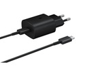 Rýchla cestovná nabíjačka Samsung 25W USB-C čierna