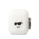 Puzdro pre AirPods 2, AirPods 1 Karl Lagerfeld KLA2RU