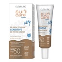 FLOS SUN CARE DERMA Tónovací krém sensitiv SPF50+