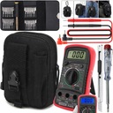 DIGITÁLNY MULTIMETER RUČNÝ MERAČ NAPÄŤOVÉHO PRÚDU + TAŠKA + XXL SET