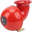 12V 115dB Retro Electric Bull Horn Red Go