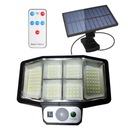 SOLAR LAMPA ULIČNÁ LAMPA 144LED RÚČKA + DIAĽK