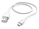 HAMA USB - Micro USB kábel 1,5 m Biely