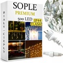 SOPLE 500 LED VONKAJŠIE LAMPY IP44 TRVALÉ + BLESK