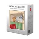 SET BALKÓNOVÁ SIEŤ PRE MAČKU, HOLUBY, VTÁKY, 6X3