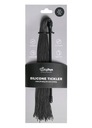 Whip-Black Silicone Tickler