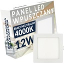 LED PANELOVÁ LAMPA PLAFON PRIVRCHOVÁ MONTÁŽ 12W