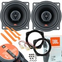 VÝKONNÉ REPRODUKTORY JBL 210W + REDUKČNÉ DIŠTARY pre MINI COOPER ONE R50 R52 R53