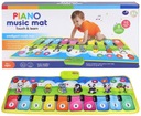 Music Dance Mat Piano Animals 110 cm