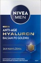 NIVEA MEN balzam po holení 24h hydratácia ANTI-AGE HYALURON, 100 ml nový