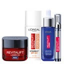 Starostlivosť o Loreal set: sérum, nočný krém, denný krém + ZDARMA