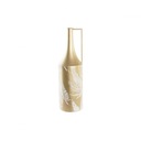 Váza DKD Home Decor Gold Metal Cream Tropical L