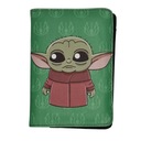 Veľká dvojdielna peňaženka Star Wars Baby Yoda