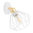 Drôtené nástenné LED svietidlo Loft Edison