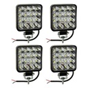 Halogénový reflektor pracovná lampa 16 LED 12 24V 4x