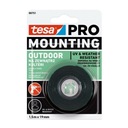 tesa PRO Montážna obojstranná montážna páska pre vonkajšie použitie, 1,5 m x 19 mm