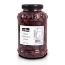 Grécke olivy Kalamata bez kôstok 1,2 kg - kapacita 2L