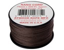 Atwood Rope MFG Nano Cord 91 m - U.S. Hnedá