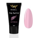 MABELL Polygélový stavebný gél ACRYL GEL ACRYLGEL POLY GEL NAIL 30g -jemne ružový