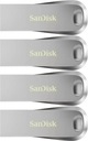 SanDisk Ultra Luxe USB 3.1 flash disk 32GB strieborný x4