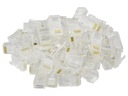 100ks RJ45 PLUG 8P8C RJ NETWORK LAN koncovky