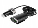 NABÍJAČKA DO AUTO 100cm 12/24V 4xUSB AUTO ID